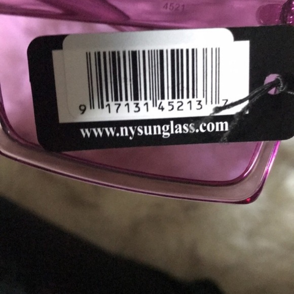 Purple Flat Top Sunglasses - Picture 5 of 6